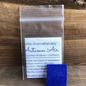 LJ Turtle Aromatherapy & Accessories Autumn Air Samples | LJ Turtle Lifestyle Diffuser Blends