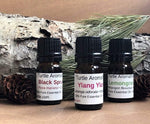 Load image into Gallery viewer, LJ Turtle Aromatherapy &amp; Accessories Black Spruce | Lemongrass | Ylang Ylang | 3-Pack Special
