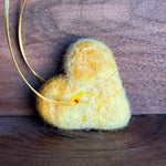 Load image into Gallery viewer, Felted Heart | Sunshine | Aromatherapy Diffuser

