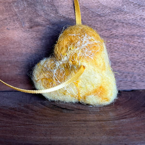 Felted Heart | Sunshine | Aromatherapy Diffuser