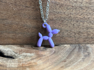 Purple Balloon Dog | Aromatherapy Diffuser Pendant
