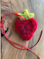 Load image into Gallery viewer, Felted Strawberry | Aromatherapy Diffuser

