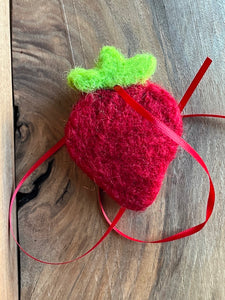 Felted Strawberry | Aromatherapy Diffuser