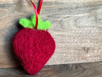 Load image into Gallery viewer, Felted Strawberry | Aromatherapy Diffuser
