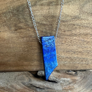Spiritual Wisdom | Lapis Lazuli & Lava Stone Aromatherapy Diffuser Pendant