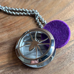 Load image into Gallery viewer, Spider | Stainless Steel Aromatherapy Diffuser Pendant
