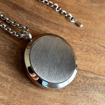 Load image into Gallery viewer, Swirl | Stainless Steel Aromatherapy Diffuser Pendant
