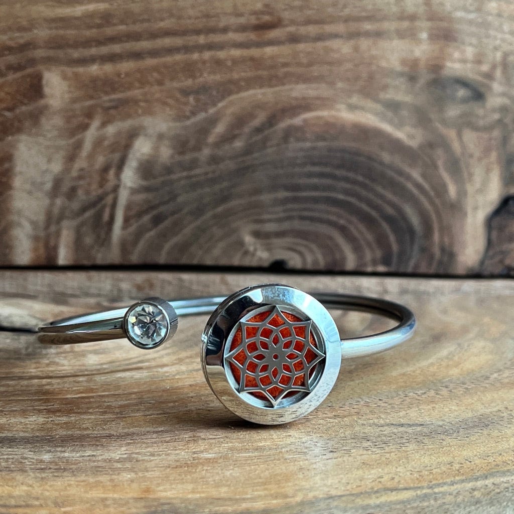 LJ Turtle Aromatherapy & Accessories bracelets Mandala | Stainless Steel Aromatherapy Diffuser Bracelet