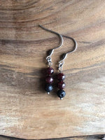 Load image into Gallery viewer, LJ Turtle Aromatherapy &amp; Accessories Garnet and Lava Stone
