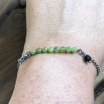 Load image into Gallery viewer, LJ Turtle Aromatherapy &amp; Accessories Good Fortune | Canadian Jade &amp; Lava Stone
