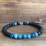 Load image into Gallery viewer, LJ Turtle Aromatherapy &amp; Accessories Inspiration | Apatite &amp; Lava Stone
