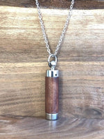 Load image into Gallery viewer, LJ Turtle Aromatherapy &amp; Accessories Medium Brown Wood Cylinder

