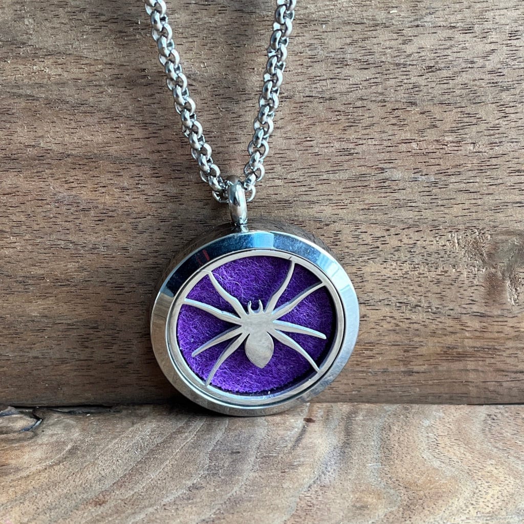 LJ Turtle Aromatherapy & Accessories necklace Spider Essential Oil Necklace
