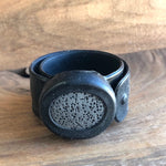 Load image into Gallery viewer, LJ Turtle Aromatherapy &amp; Accessories One-Size Black Silicone &amp; Lava Stone
