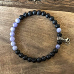 Load image into Gallery viewer, LJ Turtle Aromatherapy &amp; Accessories Self-Expression | Angelite &amp; Lava Stone
