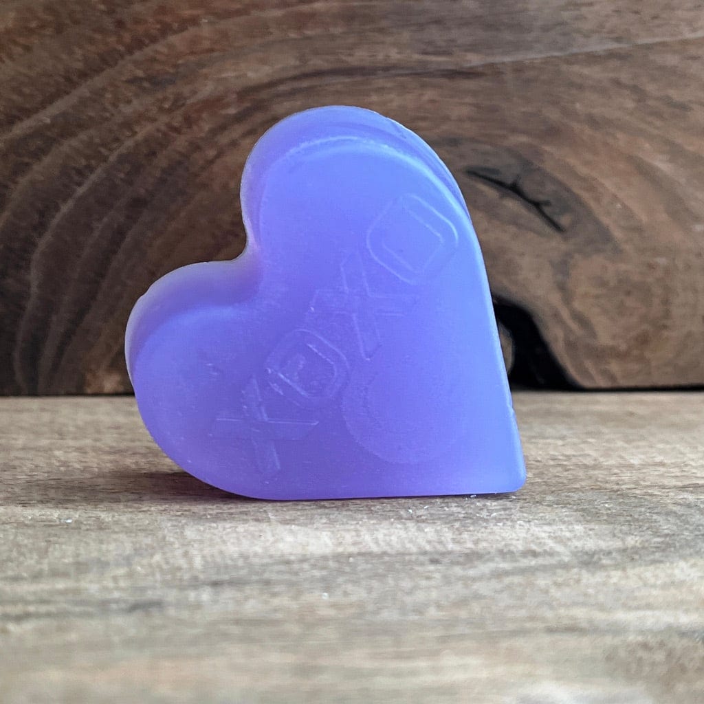 LJ Turtle Aromatherapy & Accessories soap Purple Heart Glycerin Soap | Unscented | Hearts