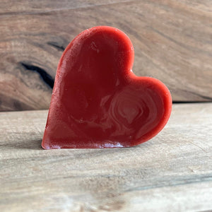 LJ Turtle Aromatherapy & Accessories soap Red Heart Glycerin Soap | Unscented | Hearts