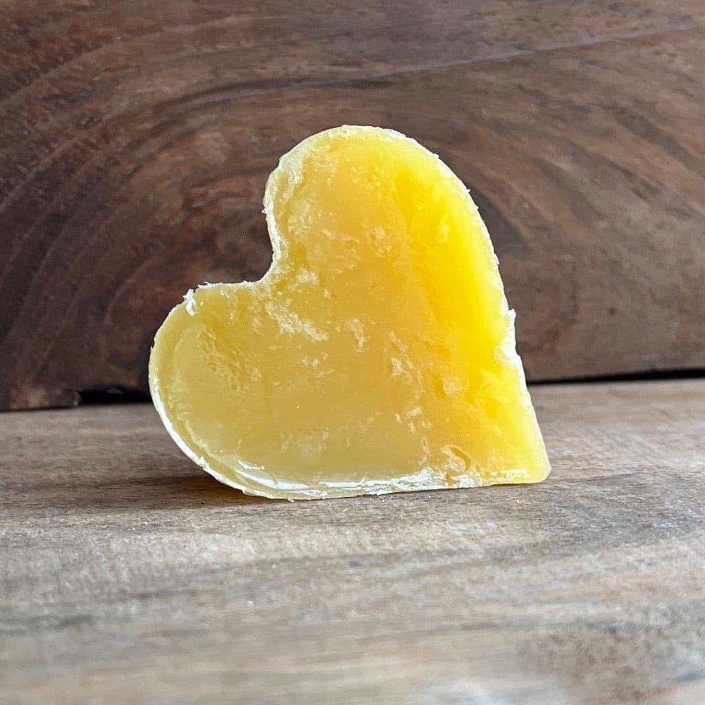 LJ Turtle Aromatherapy & Accessories soap Yellow Heart Glycerin Soap | Unscented | Hearts