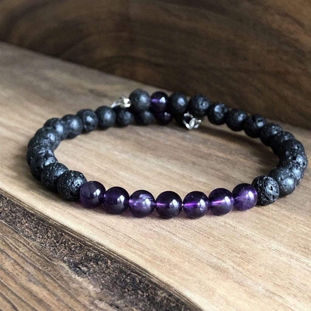 LJ Turtle Aromatherapy & Accessories Special | Lapis Lazuli | Clear Quartz | Amethyst & Lava Stone Stack