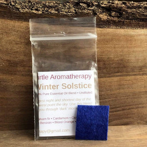 LJ Turtle Aromatherapy & Accessories Winter Solstice Samples | LJ Turtle Lifestyle Diffuser Blends