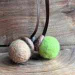 Load image into Gallery viewer, LJ Turtle Aromatherapy Felt Diffuser Double Felted Acorn | Citrus Green &amp; Peppercorn | Aromatherapy Diffuser
