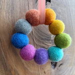 Load image into Gallery viewer, LJ Turtle Aromatherapy Felt Diffuser Wreath | Felted Essential Oil Diffuser
