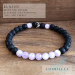 Load image into Gallery viewer, LJ Turtle Aromatherapy Heals physical blockages | Kunzite &amp; Lava Stone
