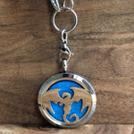 Load image into Gallery viewer, LJ Turtle Aromatherapy Pendant Dragon | Stainless Steel

