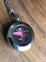 Load image into Gallery viewer, LJ Turtle Aromatherapy Pendant Tinkerbell | Stainless Steel
