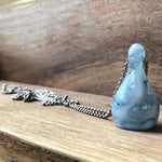 Load image into Gallery viewer, LJ Turtle Aromatherapy 'Peppermint' | Handblown Glass Pendant
