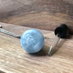 Load image into Gallery viewer, LJ Turtle Aromatherapy 'Peppermint' | Handblown Glass Pendant
