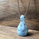 Load image into Gallery viewer, LJ Turtle Aromatherapy 'Peppermint' | Handblown Glass Pendant
