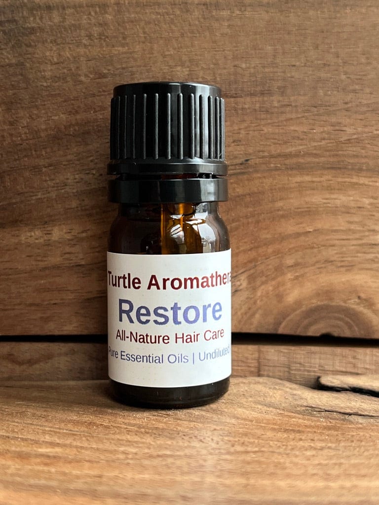 LJ Turtle Aromatherapy Personal Care Restore | All-Natural Hair Care | Essential Oil Blend