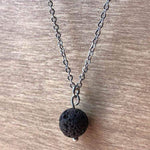 Load image into Gallery viewer, LJ Turtle Aromatherapy Simple Brown Lava Stone
