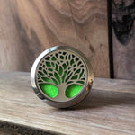 Load image into Gallery viewer, LJ Turtle Aromatherapy Tree of Life | Stainless Steel
